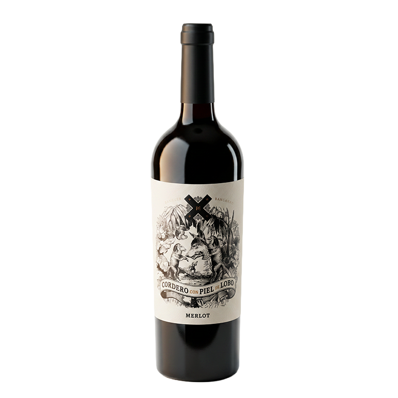 Cordero Con Piel de Lobo Merlot 750ml