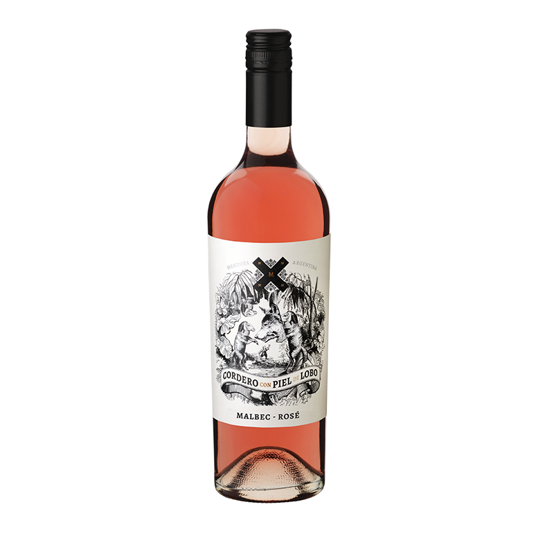 Cordero Con Piel de Lobo Malbec Rosé 750ml