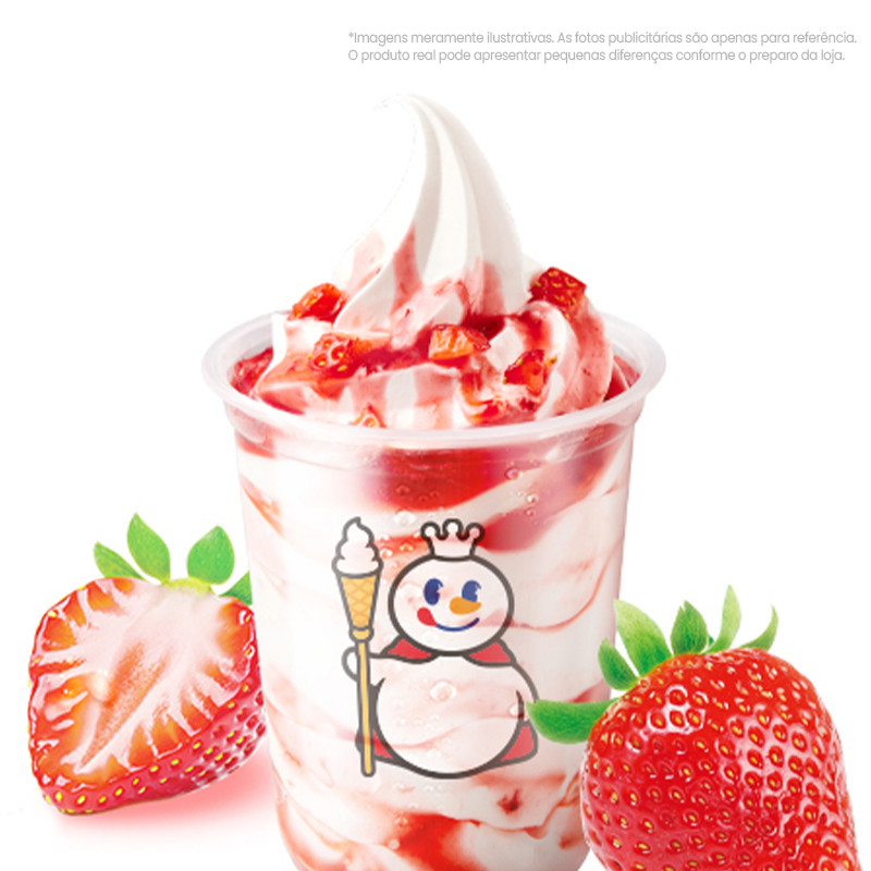 Snow Sundae Morango