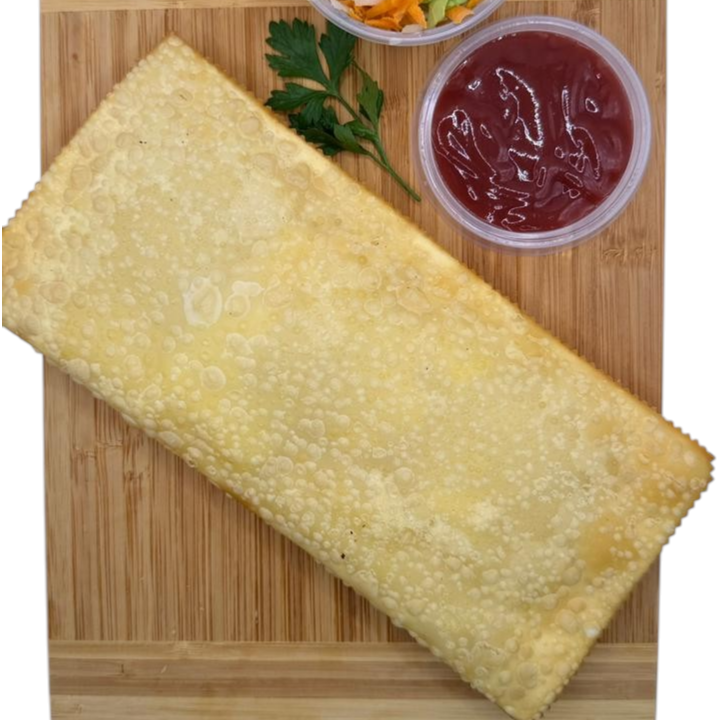 Pastel carne moída c/ mussarela