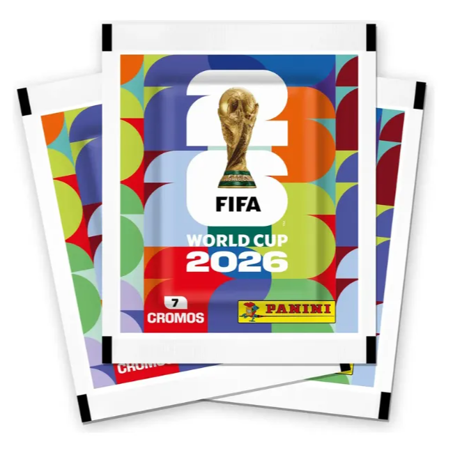 Pacote de Figurinhas Copa 2026 (7 cromos)