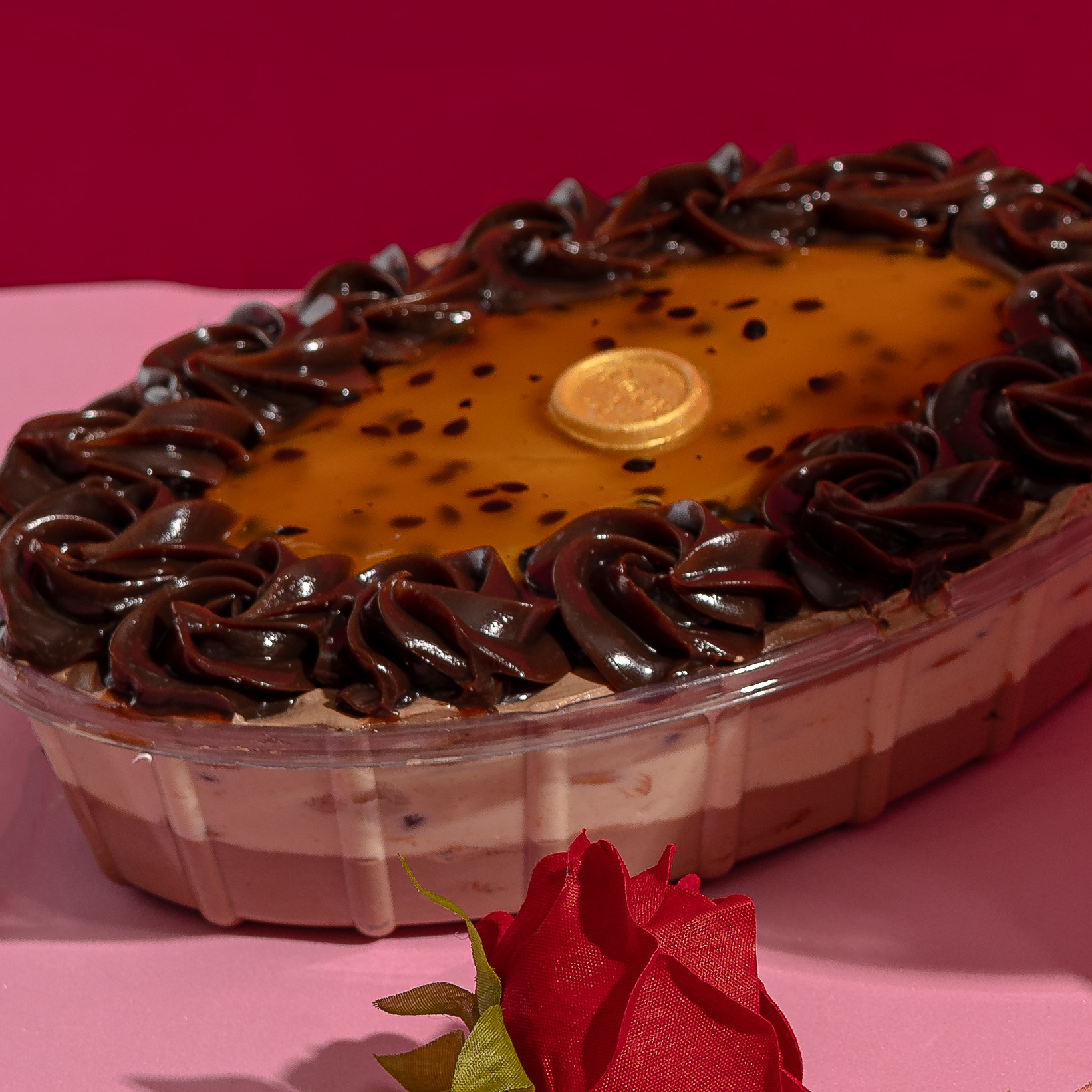 Pavê (Maracujá com Chocolate)