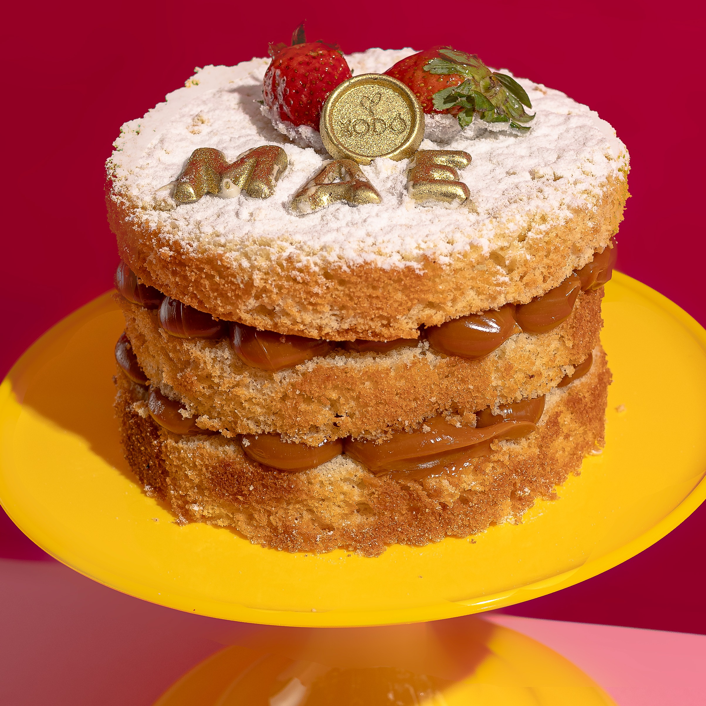 Naked Cake Mãe (Doce de Leite)