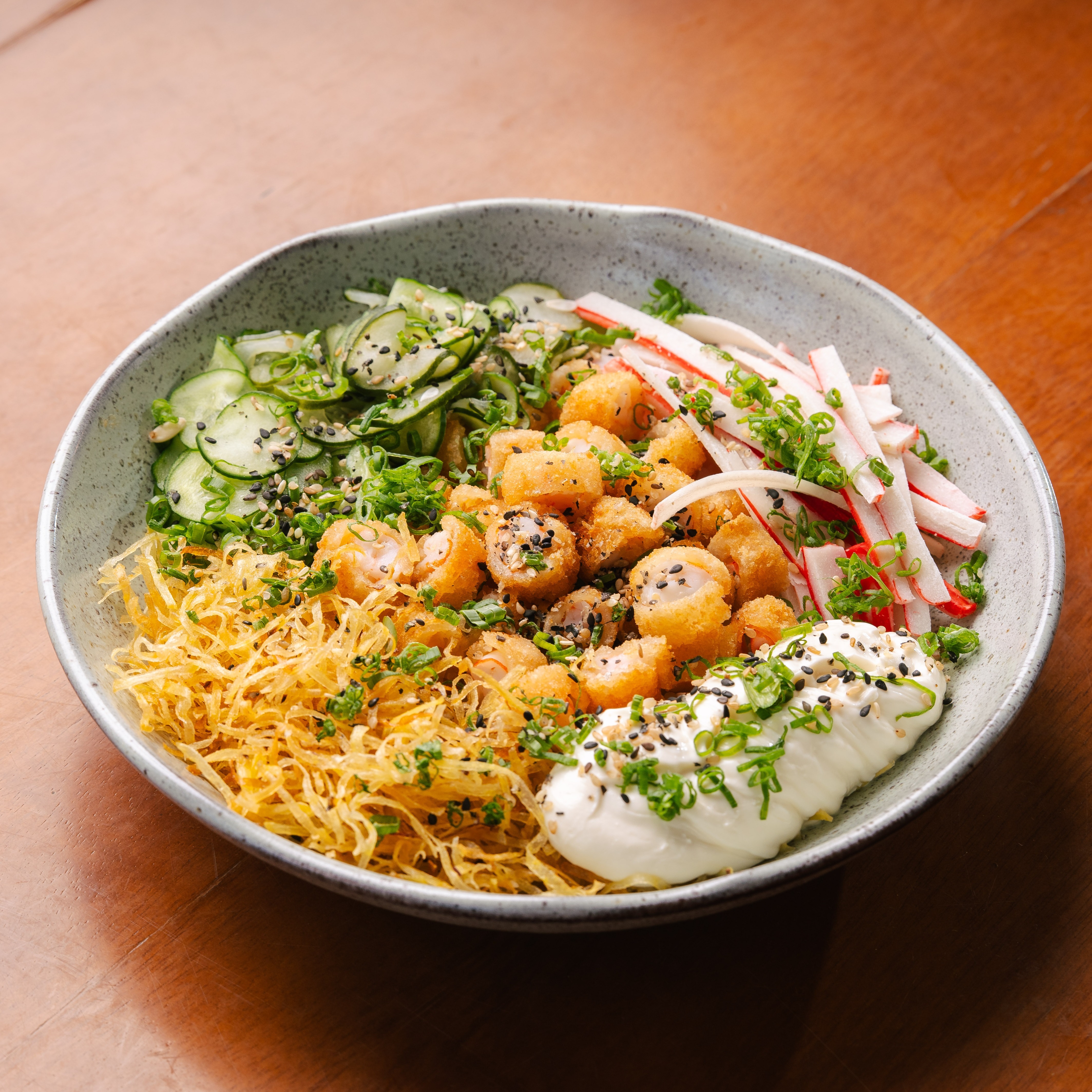 Poke Camarão Crocante | 450g
