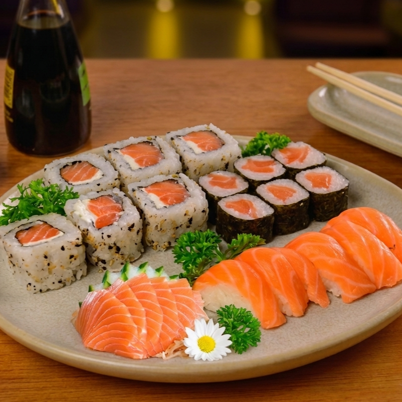 Sushi  40 un - monte o seu!