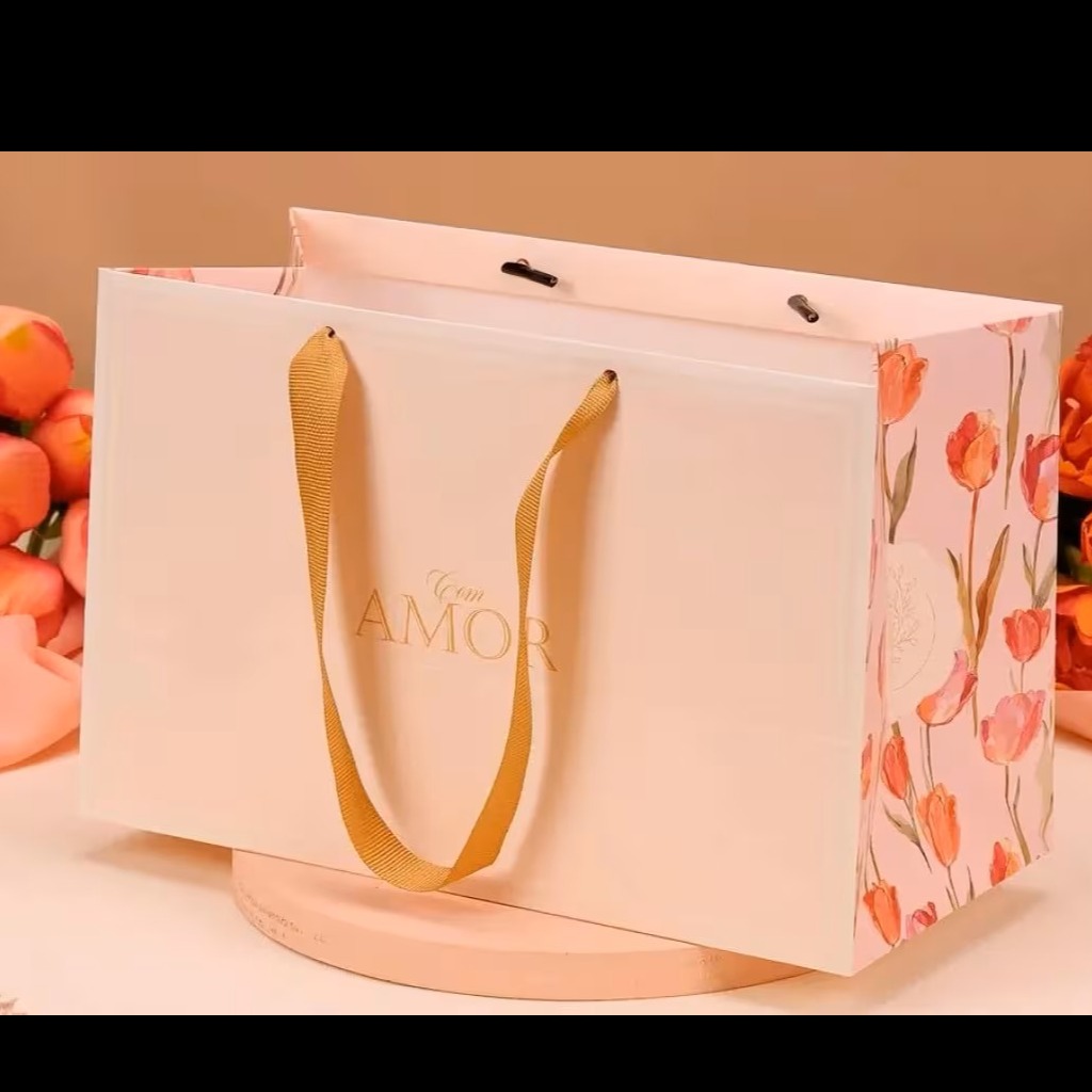 Bolsa com amor(rosas)