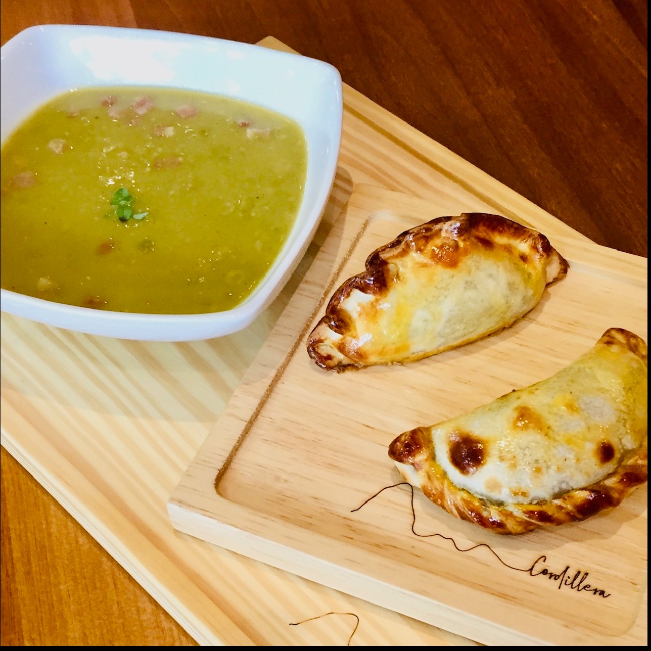 Menu Cordillera  com Sopa