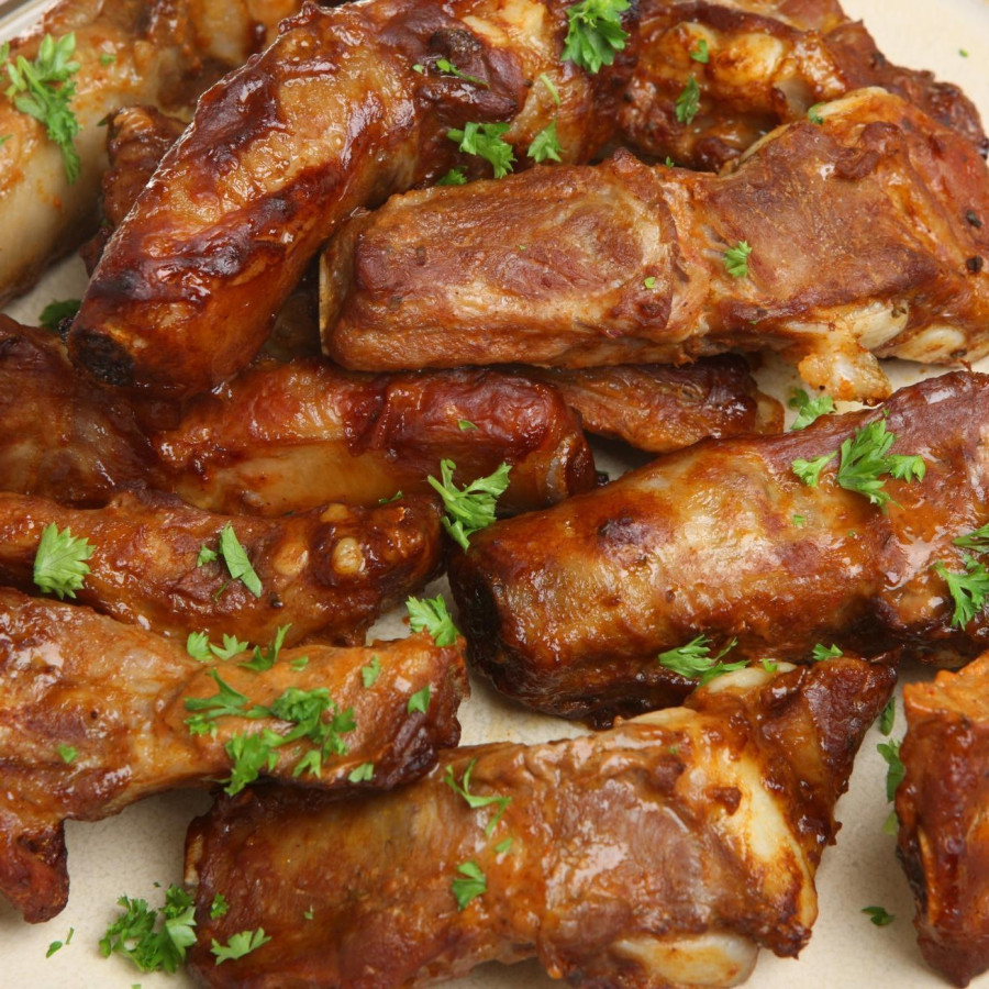 COSTELINHA DE PORCO FRITA