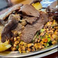 CARNE DE SOL COM MANDIOCA