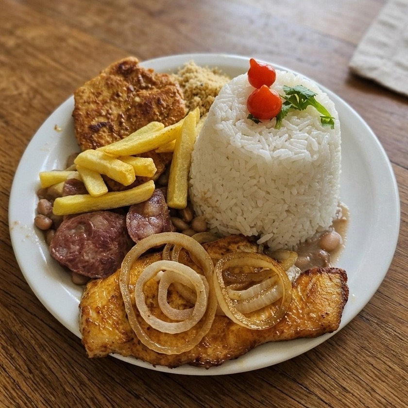 FILE DE FRANGO C/ FRITAS