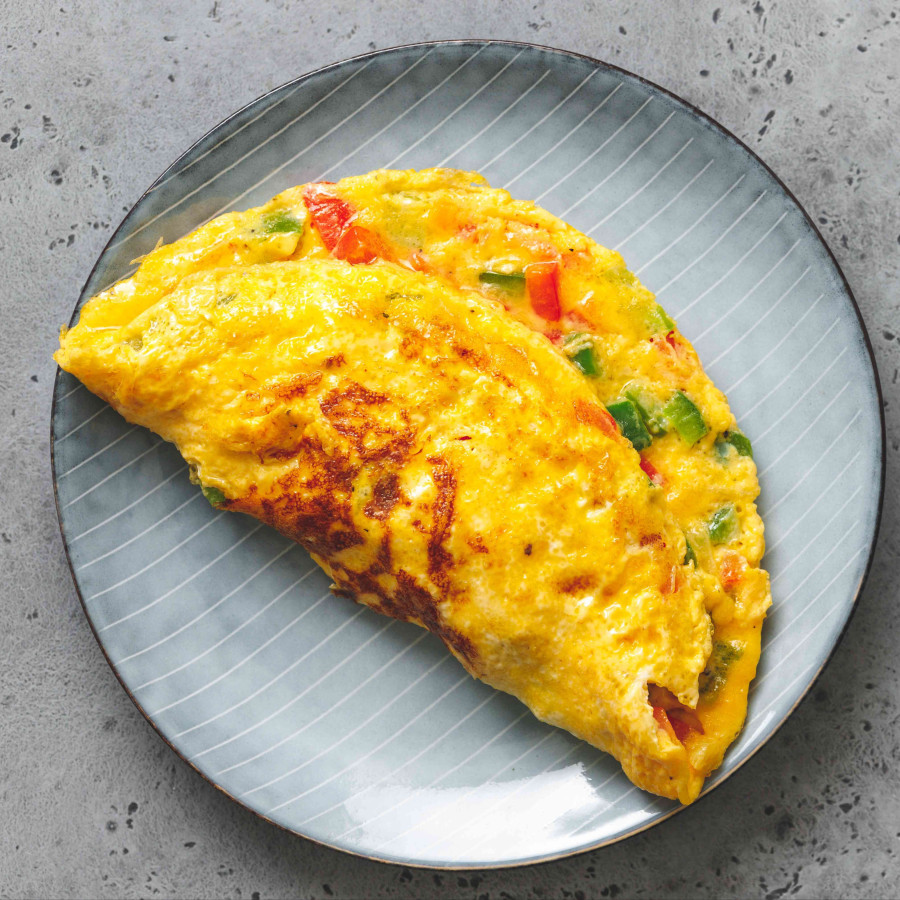 OMELETE VEGETARIANA