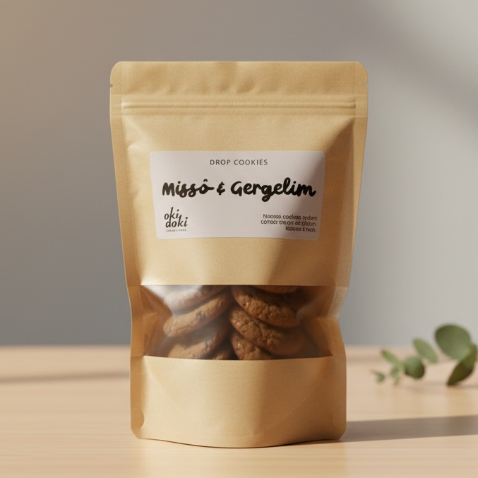 Missô & Gergelim Drop Cookies 140g