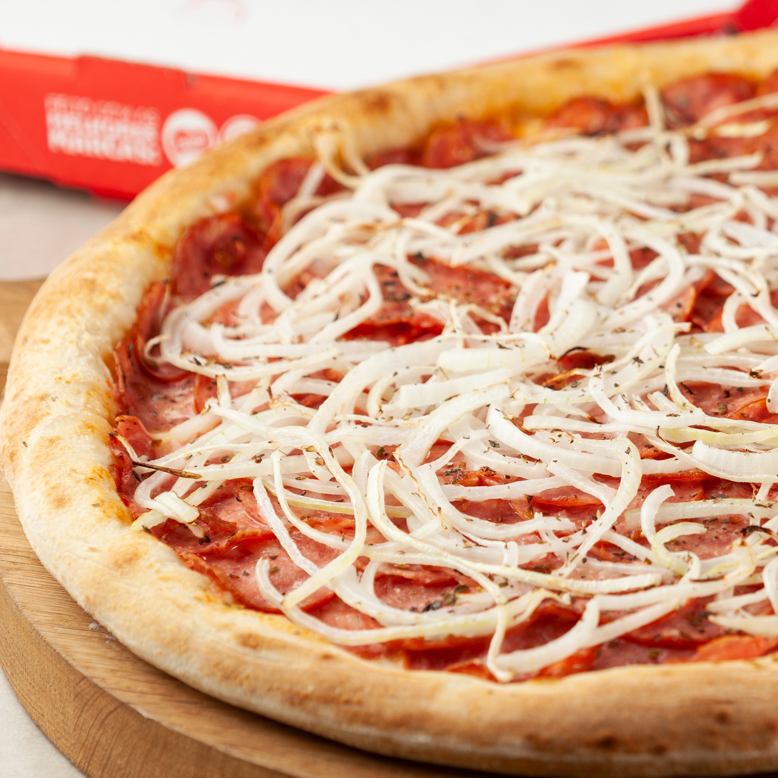 Pizza Salgada de Calabresa com 15% Off