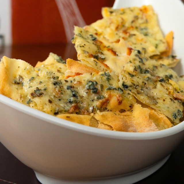 Crostini com Gorgonzola