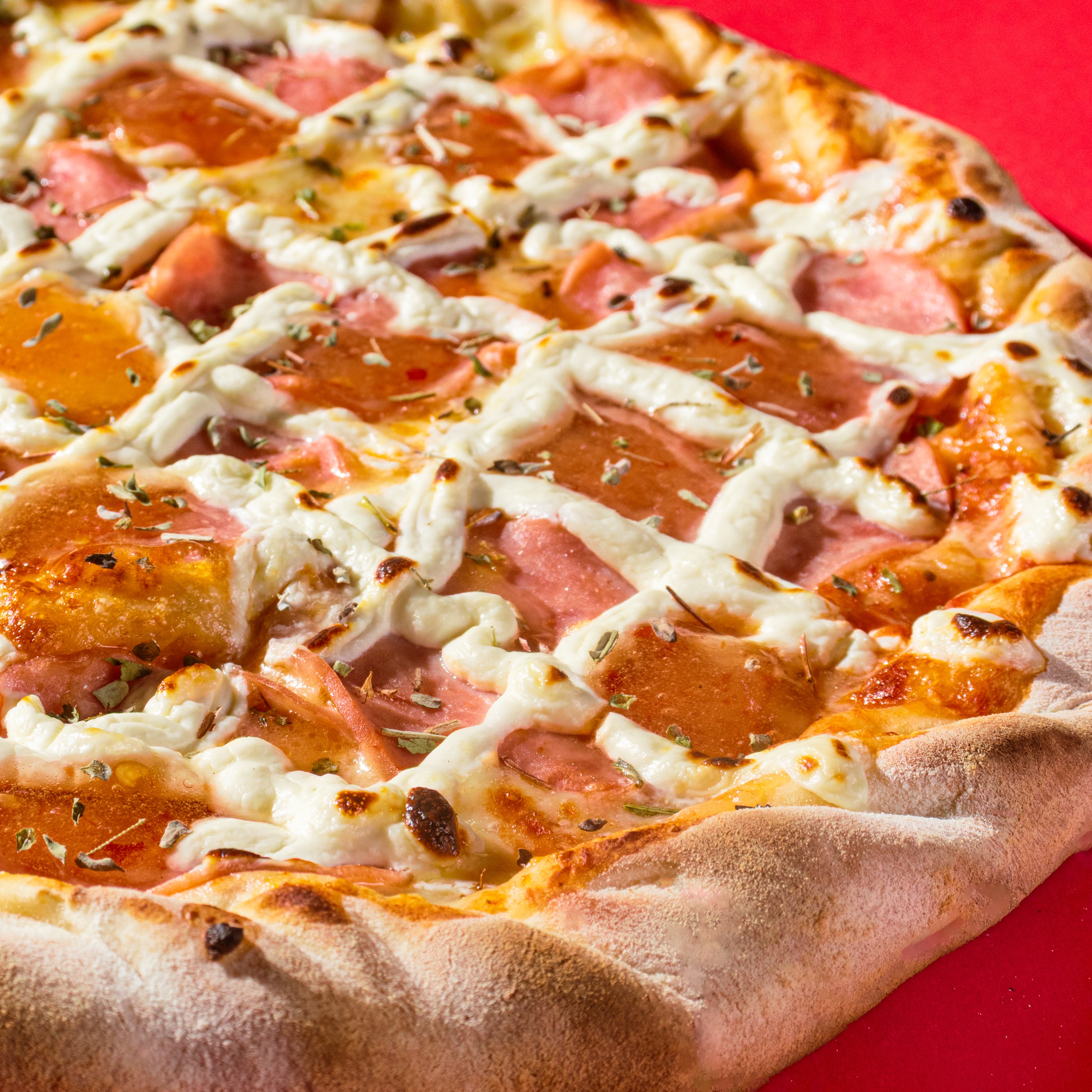 Pizza Grande - Lombinho c/ Cream Cheese c/ Geleia de Pimenta
