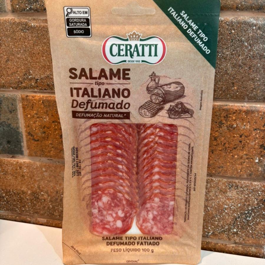 SALAME TIPO ITALIANO DEFUMADO 100g