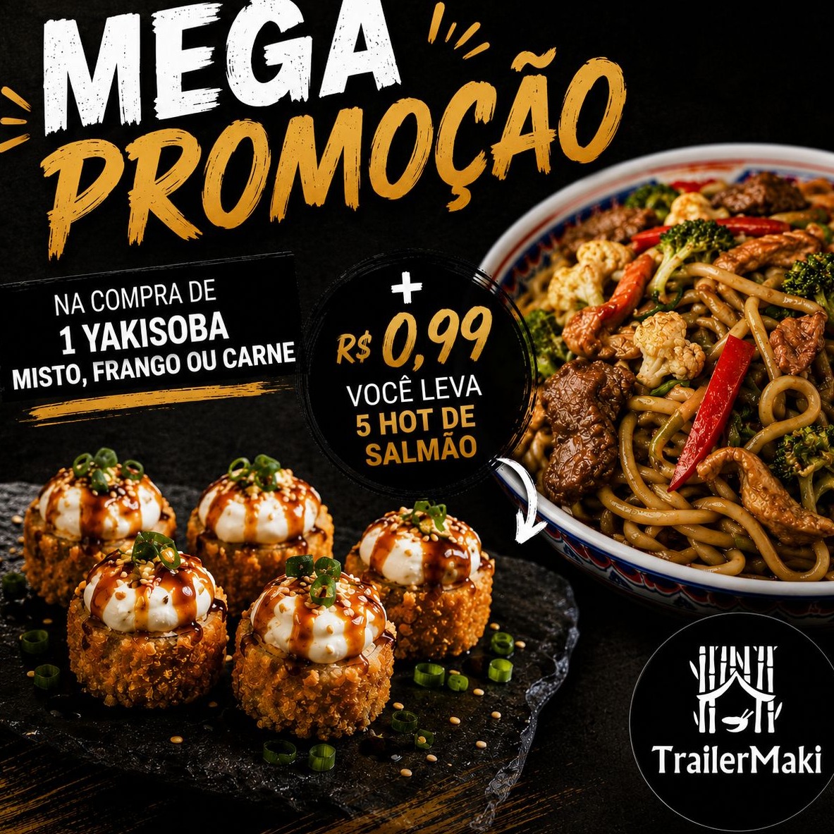 Promoção yakissoba