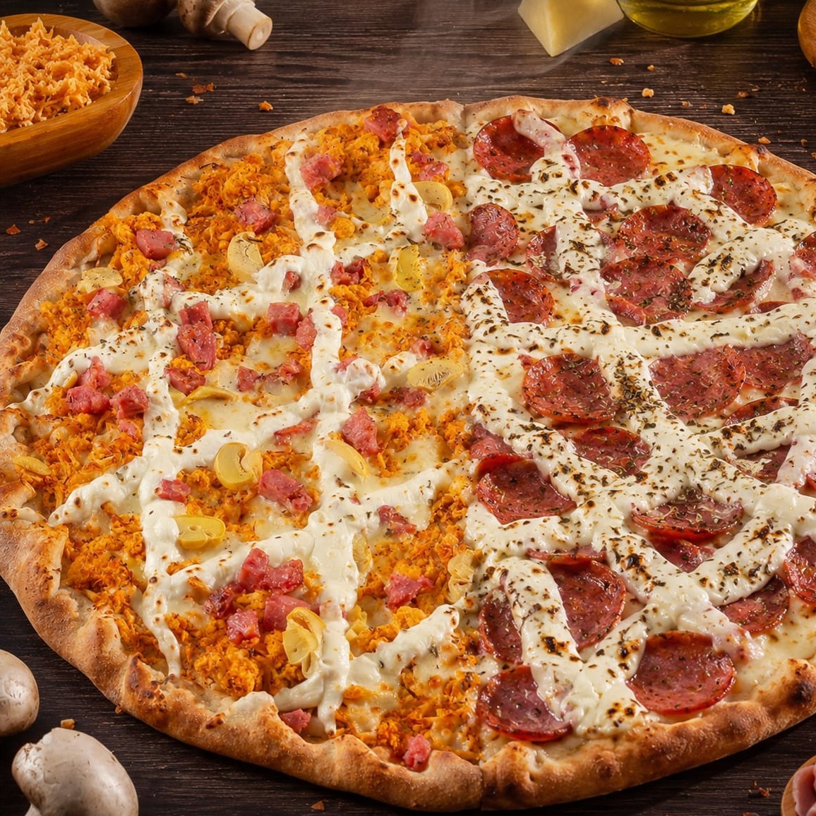 Pizza Grande Premium (2 sabores)