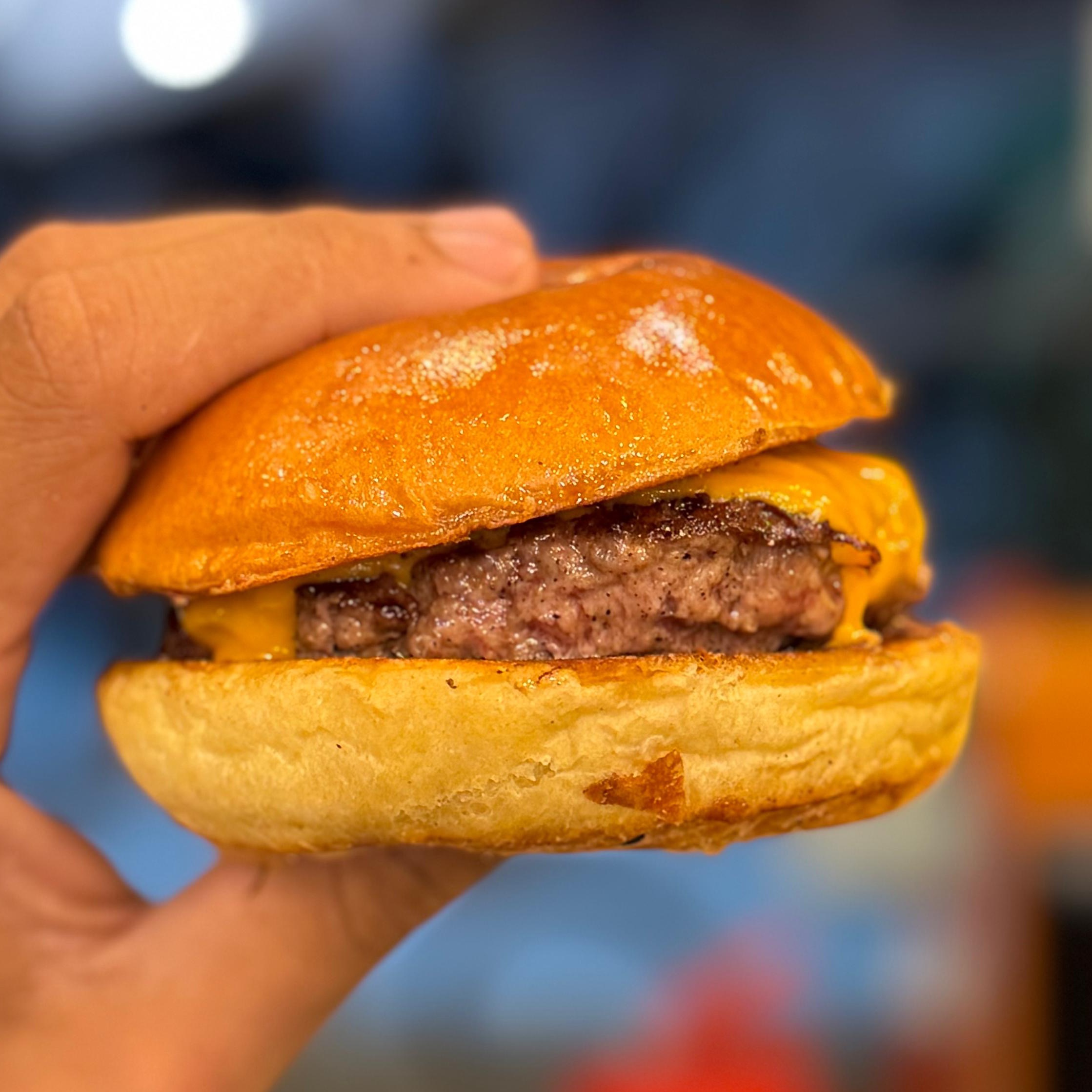 Pcq - Pão, Carne e Queijo Cheddar (160gr)