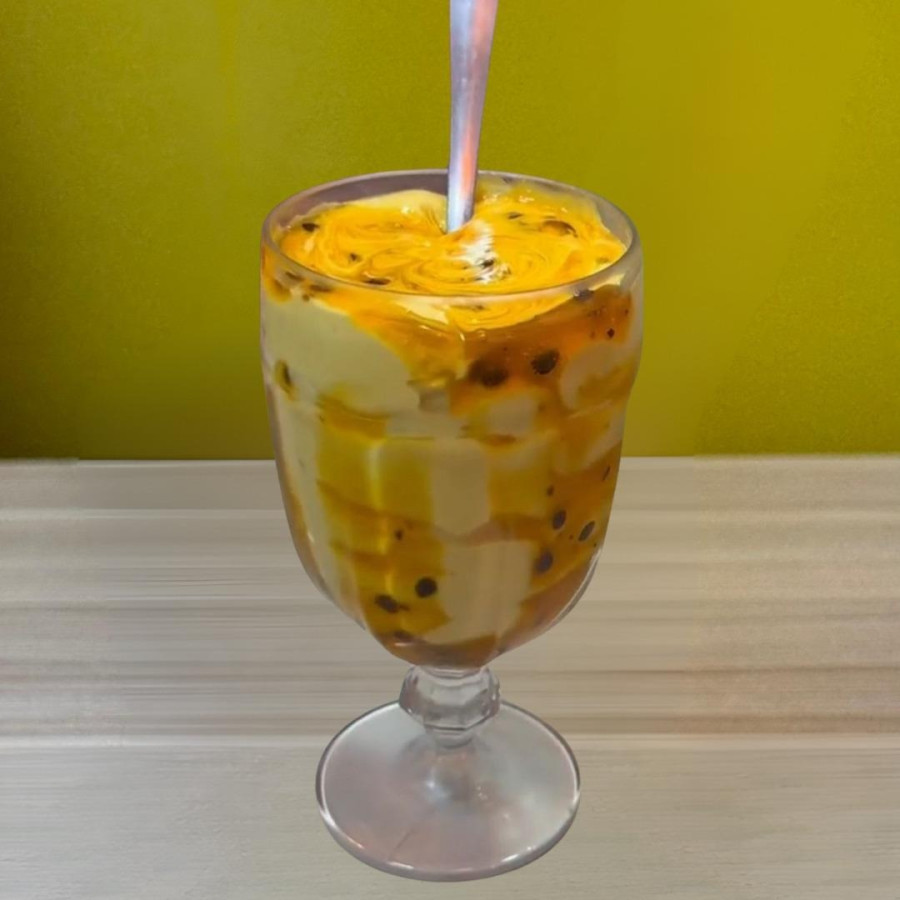 MILK SHAKE GOURMET DE MARACUJA