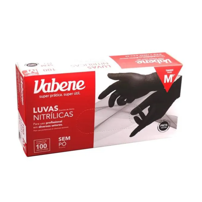 Luva Preta Vabene