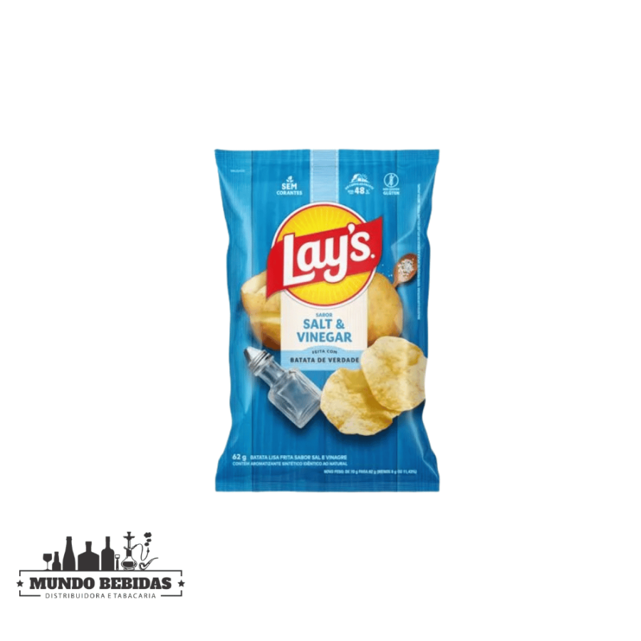 LAYS SAL E VINAGRE 62G