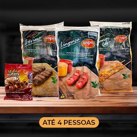 Kit Experiência 1 - Serve Até 4 Pessoas
