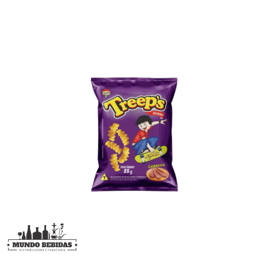 SALGADINHO TREEPS CHURRASCO 35G