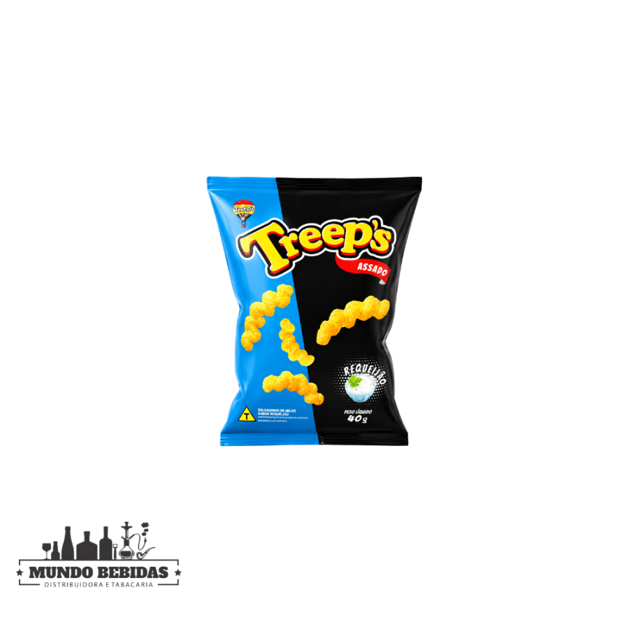 SALGADINHO TREEPS REQUEIJÃO 40G
