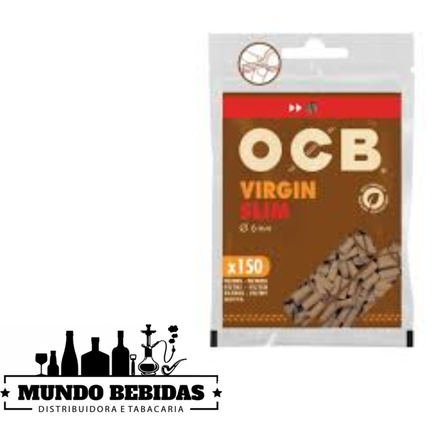 FILTRO OCB VIRGIN SLIM 6MM X150