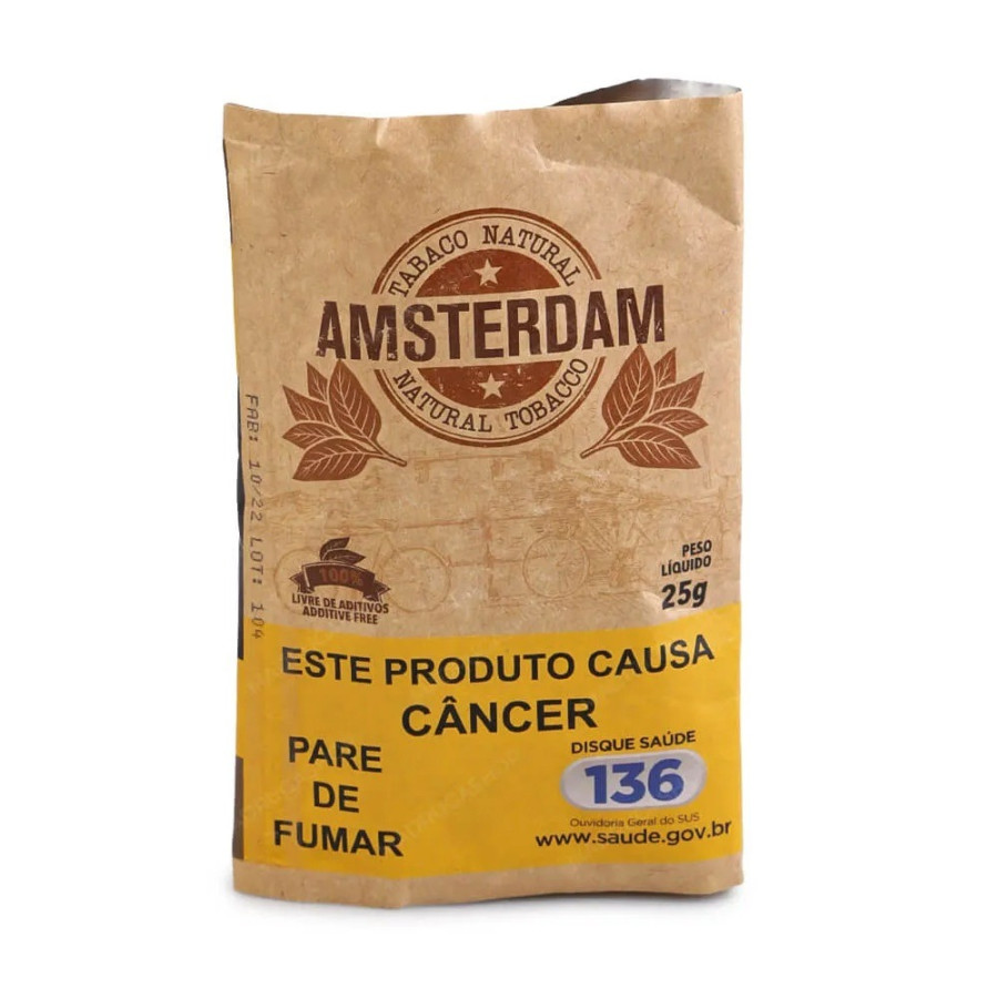 AMSTERDAM TABACO NATURAL 25G