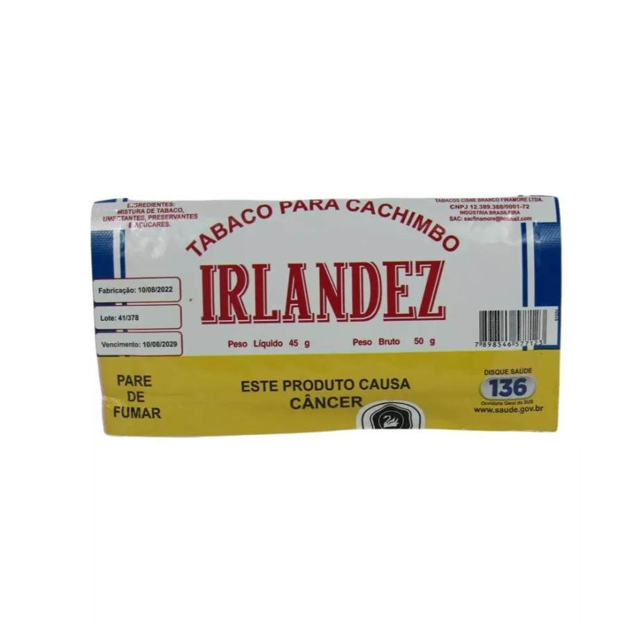 FUMO CACHIMBO IRLANDEZ TRADICIONAL 50G