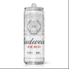 BUDWEISER ZERO LATA SLEEK 350ML