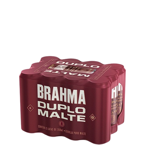 DUPLO MALTE BRAHMA  LT SLEEK 350ML