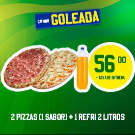 COMBO: 2 Pizzas Grandes + Refri 2L