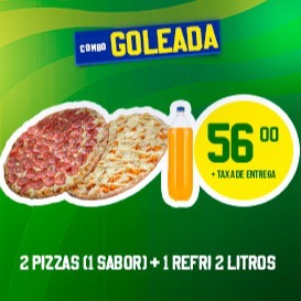 COMBO: 2 Pizzas Grandes + Refri 2L
