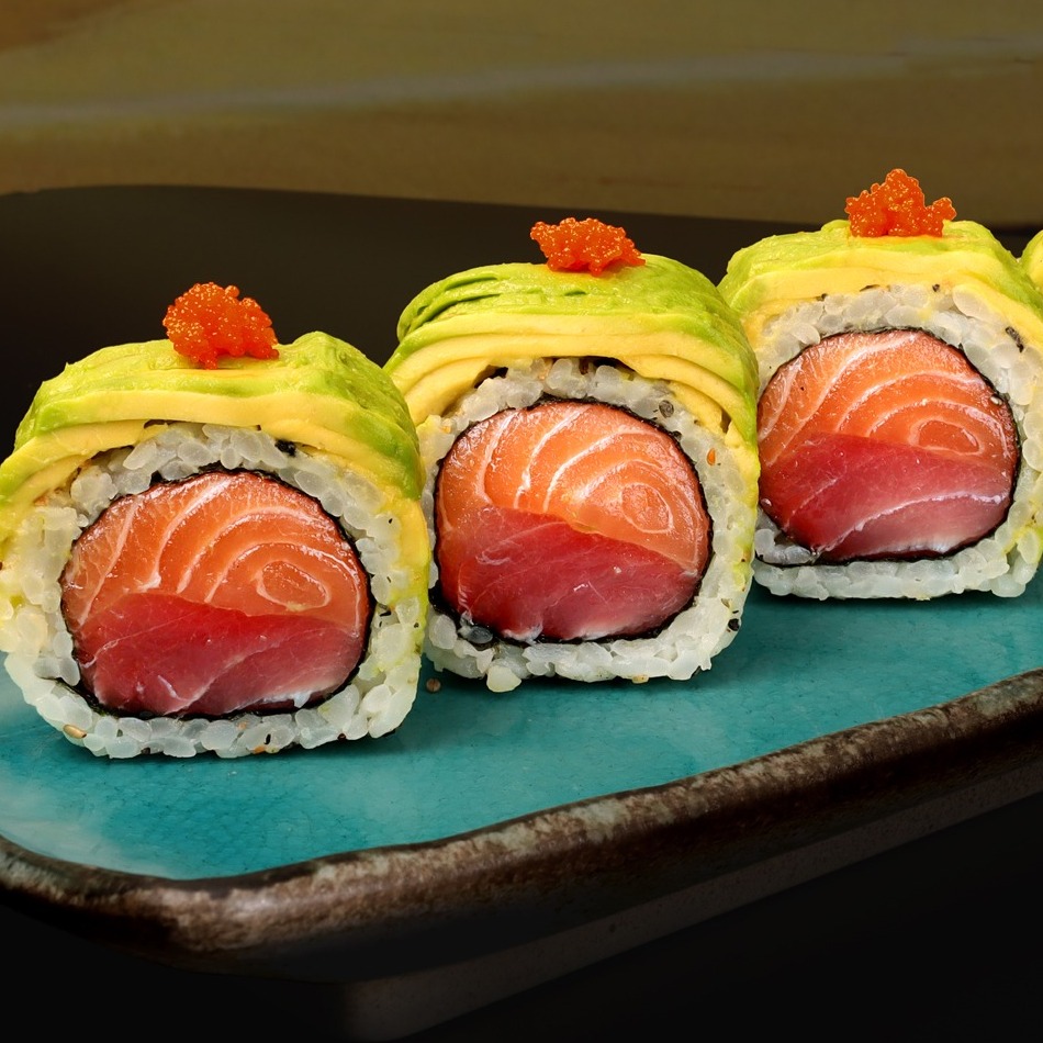 Uramaki Rainbow ( 8 peças )