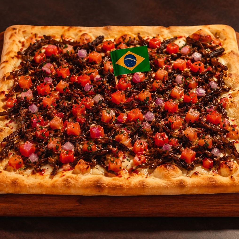 Pizza Brasil - 10 Fatias - QTT