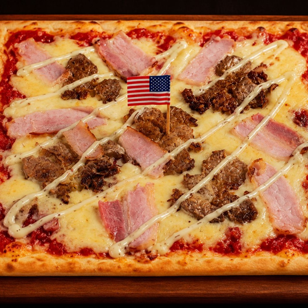 Pizza Estados Unidos - 10 Fatias  - QTT