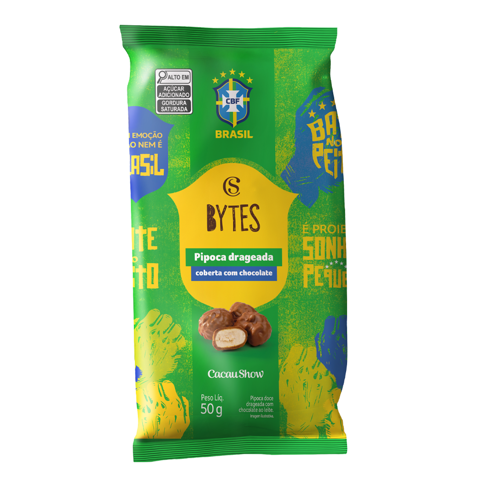 Pipoca de Chocolate CBF 50g