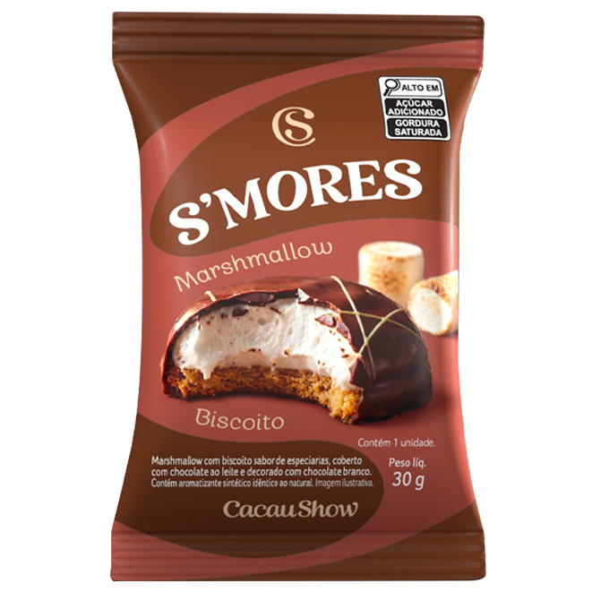 S’mores de Marshmallow com Chocolate e Speculoos
