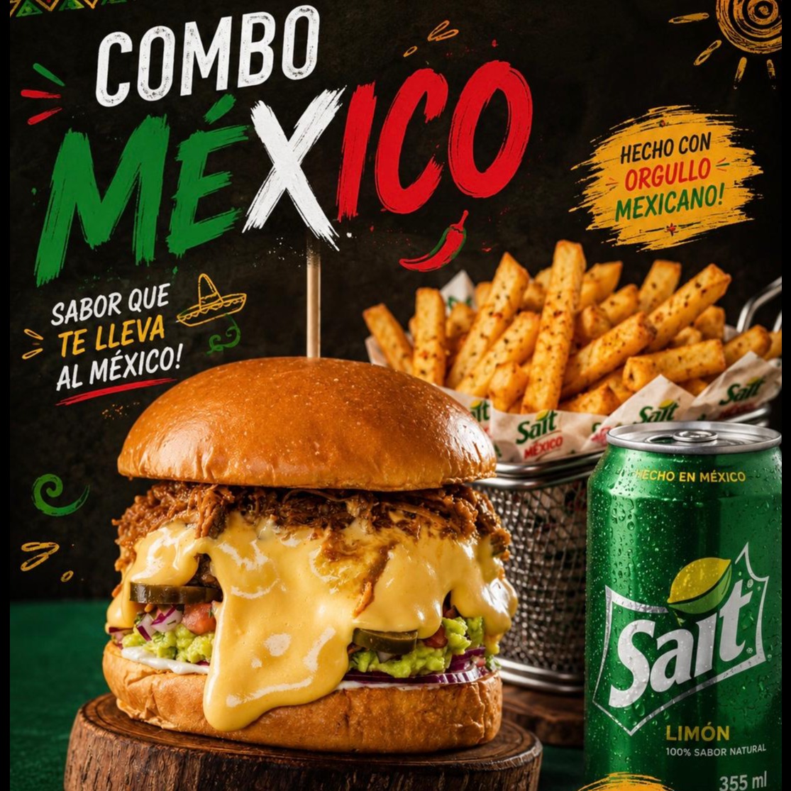 Salt México + fritas