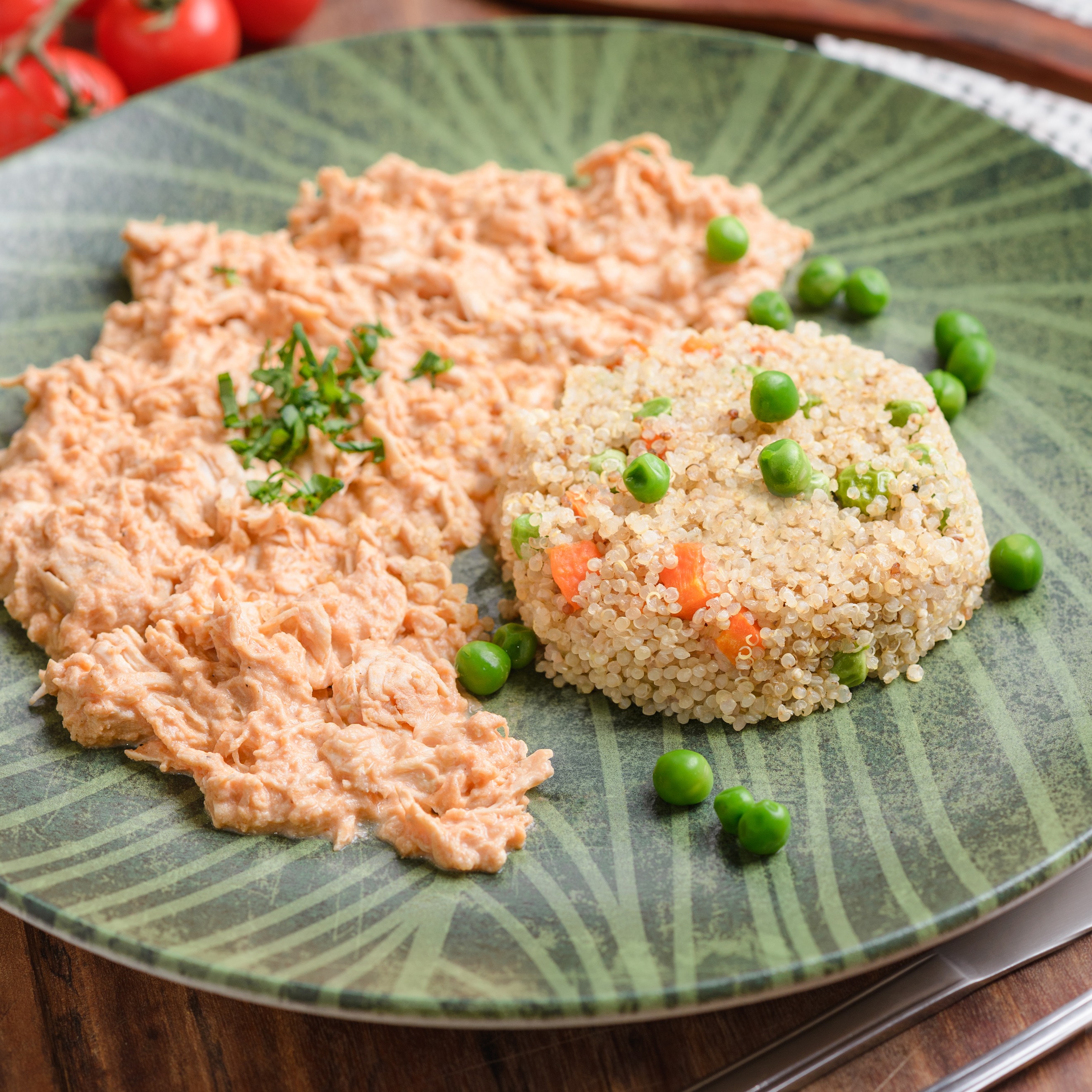 NP-Frango com Creme de Ricota e Quinoa Primavera