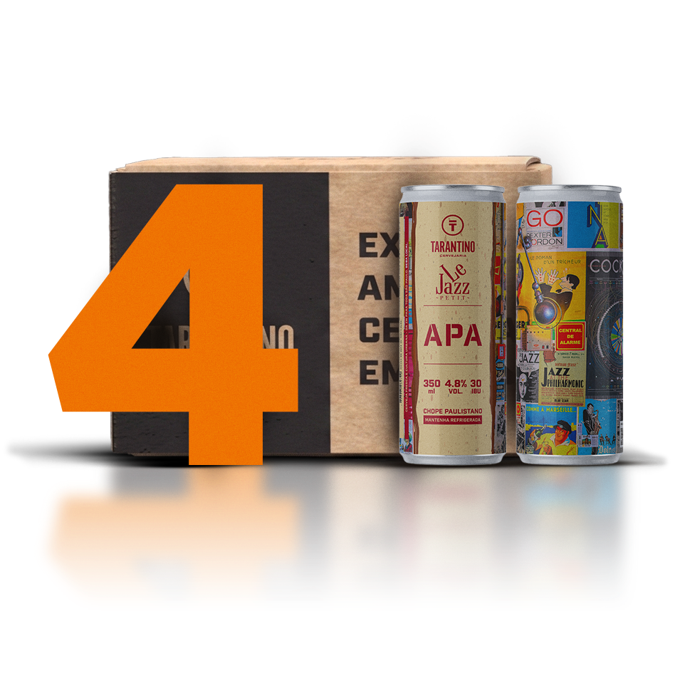 4 Pack | APA Tarantino & Le Jazz 350ml com 10% OFF