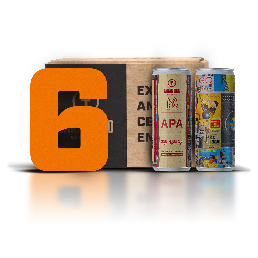 6 Pack | APA Tarantino & Le Jazz 350ml com 10% OFF