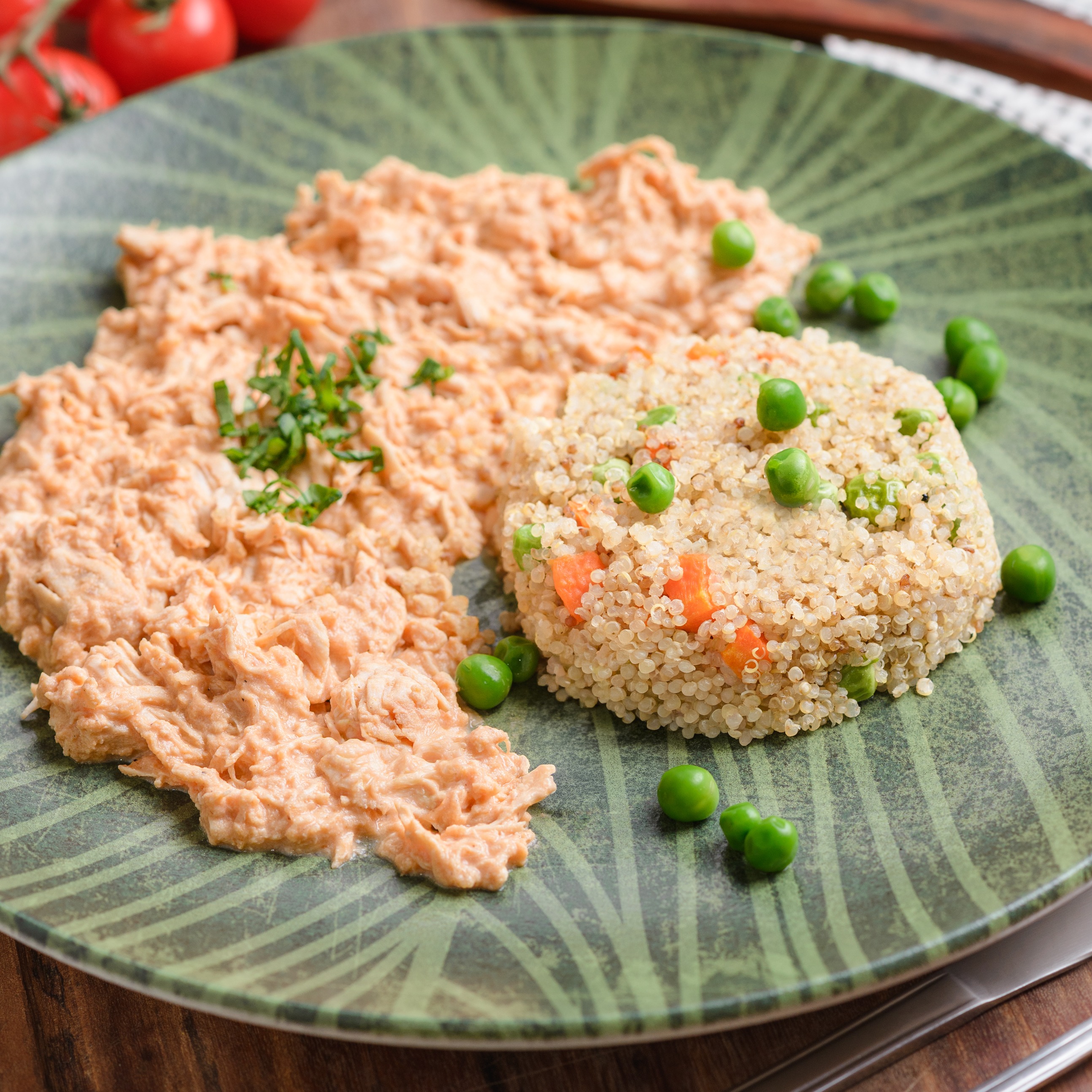 NP-Frango com Creme de Ricota e Quinoa Primavera