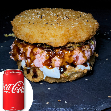 COMBO SUPER BURGUER + COCA LATA 