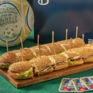 Lanche de Metro de Salame