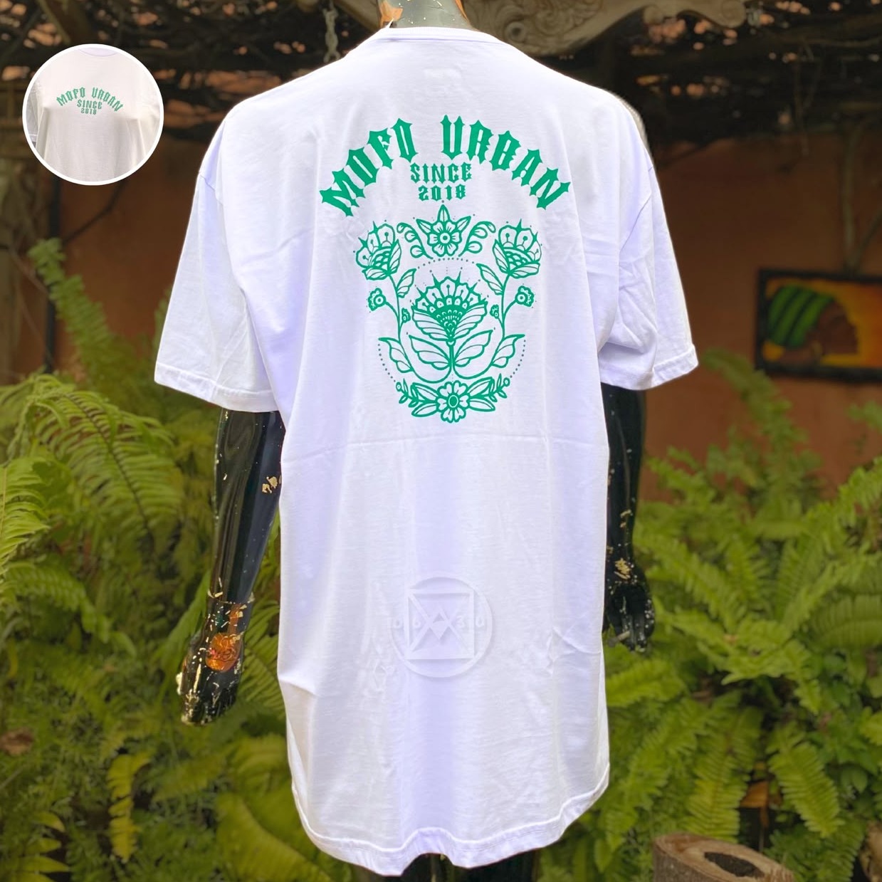 CAMISA MOFO GARDEN BRANCA XG - 1 UNID
