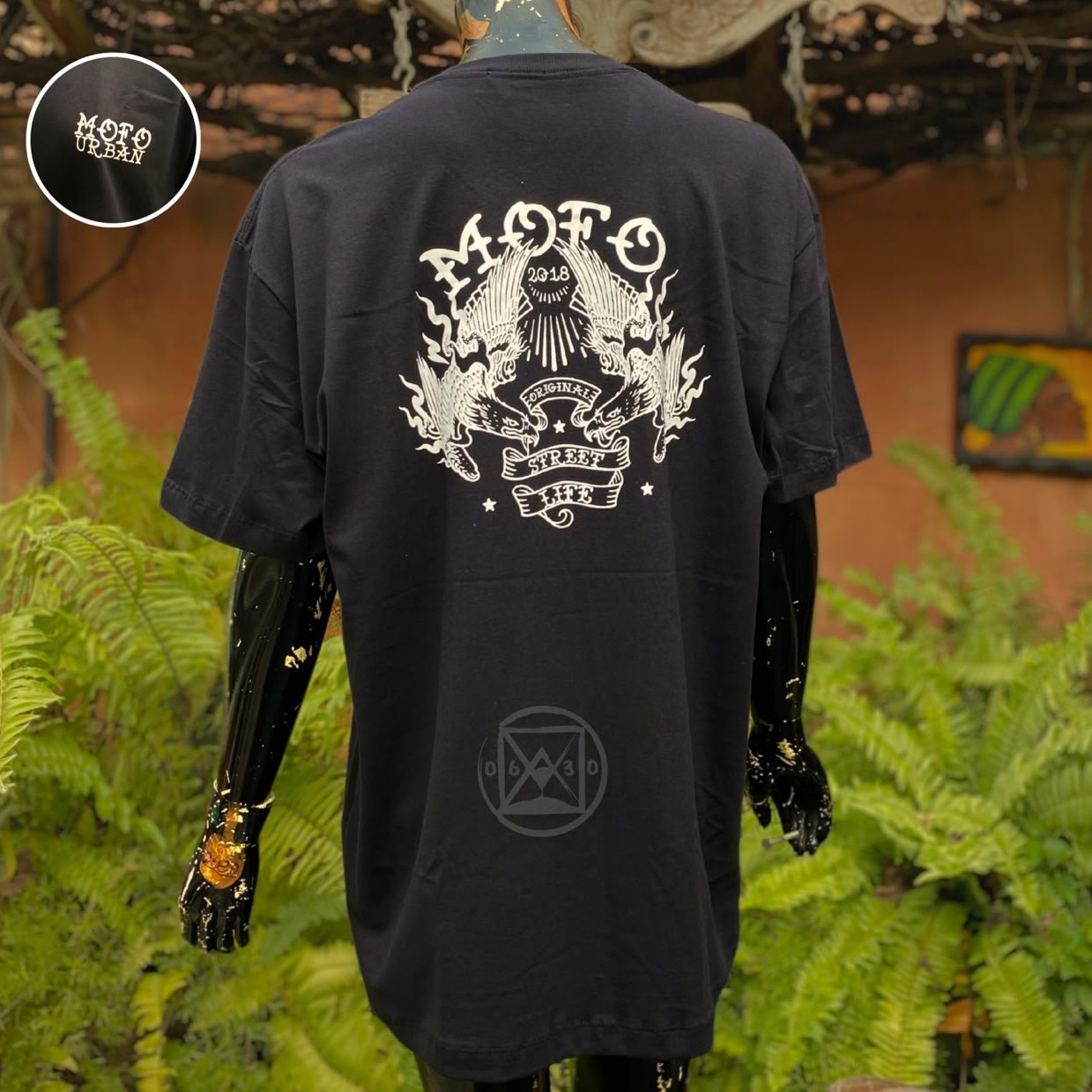 CAMISA MOFO BIRD BLACK GG - 1 UNID